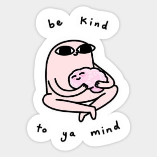 Ketnipz Be Kind to Your Mind Sticker